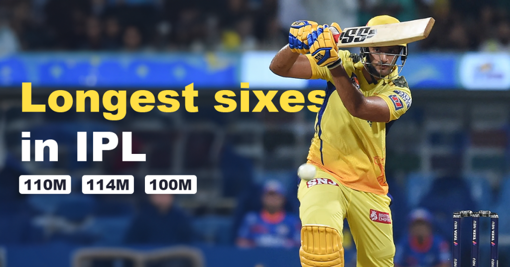 Longest Sixes In IPL